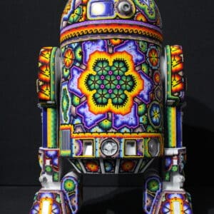 CHROMA aka Rick Wolfryd "R2D2: Eye on you" de la Serie ALTERACIONES Huicholes 2024