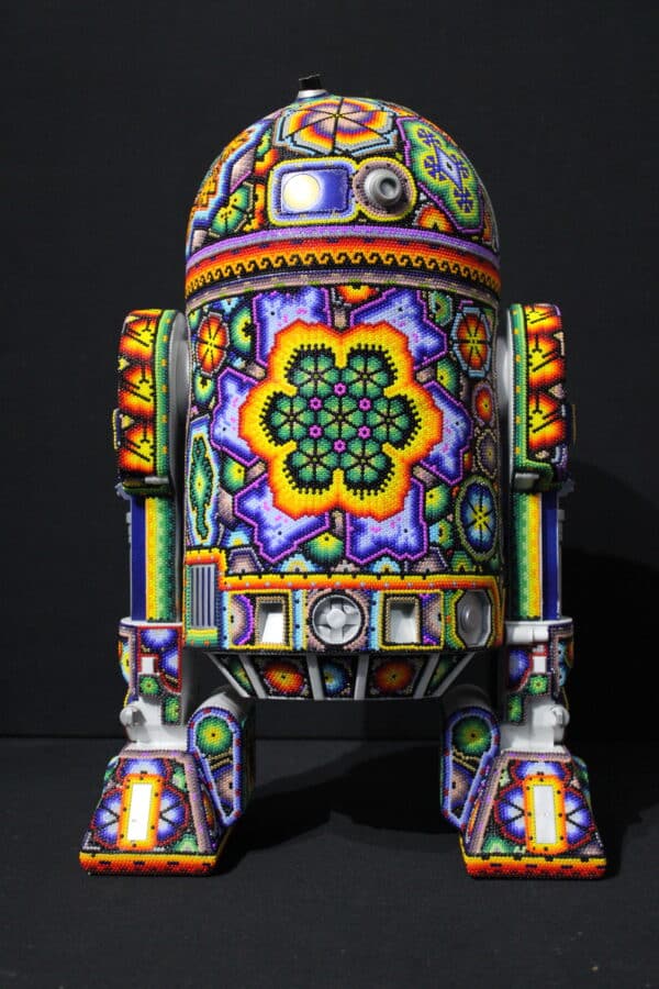 CHROMA aka Rick Wolfryd "R2D2: Eye on you" de la Serie ALTERACIONES Huicholes 2024