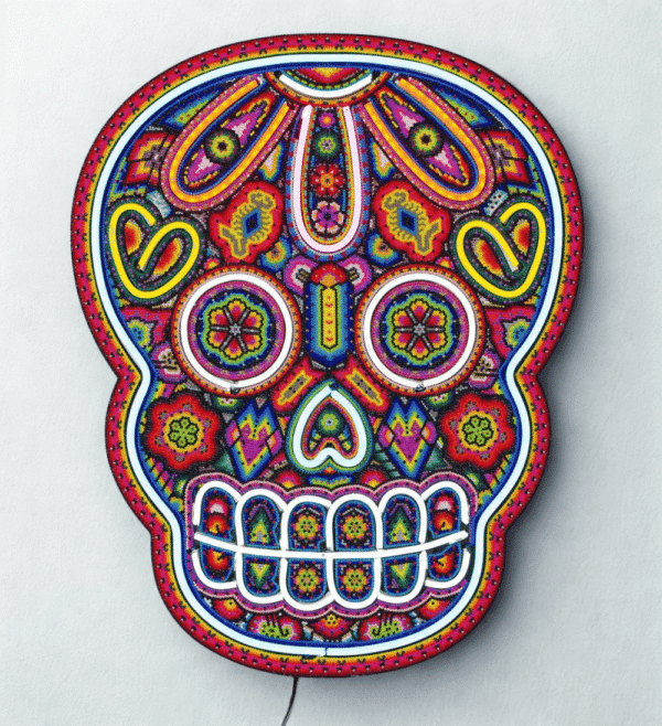 rick wolfryd huichol art
