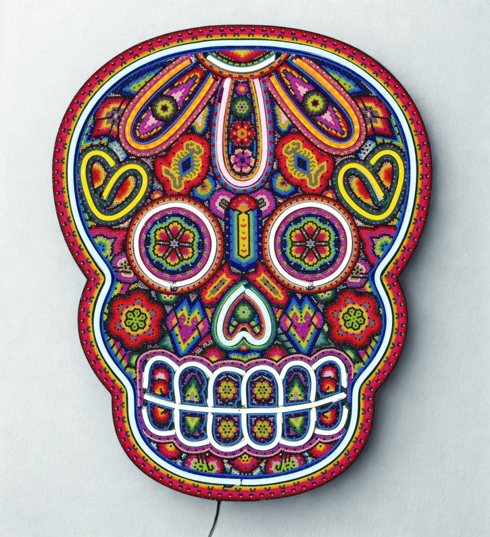 rick wolfryd huichol art
