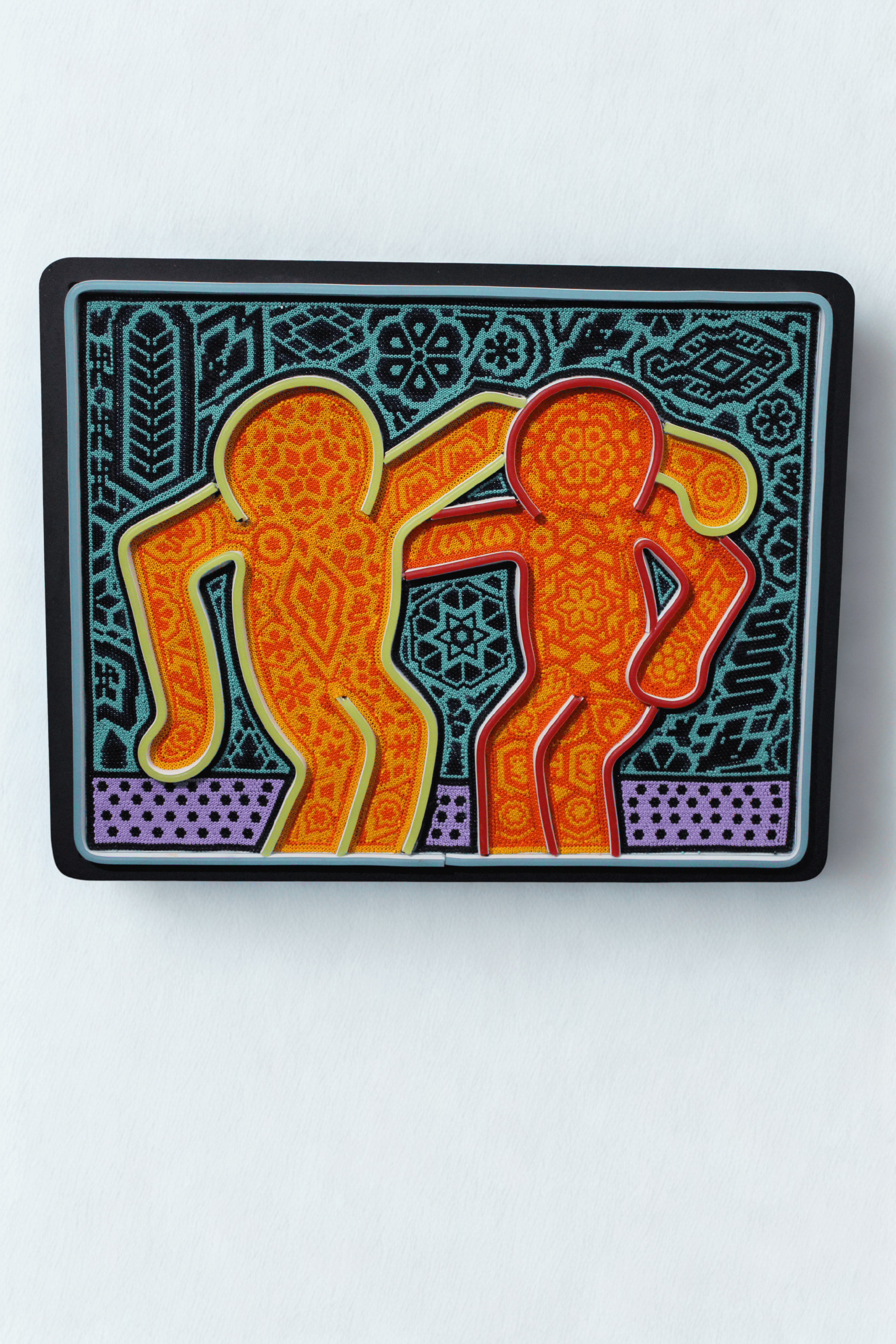 rick wolfryd huichol art