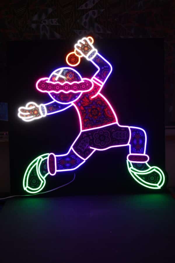 rick wolfryd huichol art